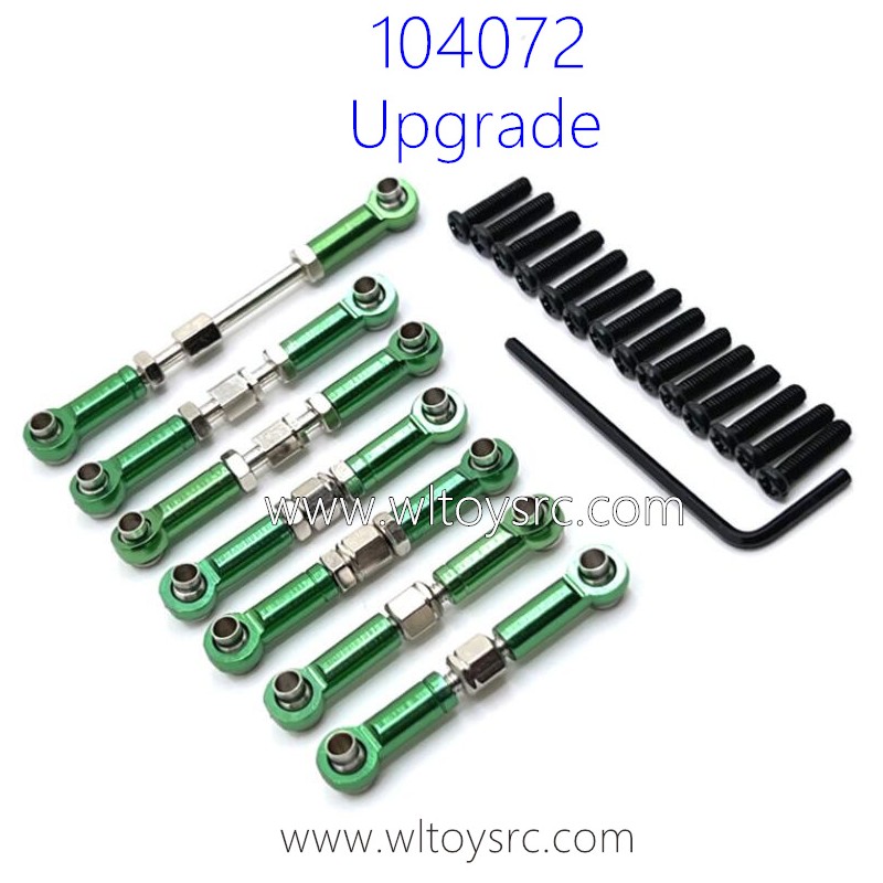 WLTOYS 104072 Upgrade Parts Connect Rod Kit Green