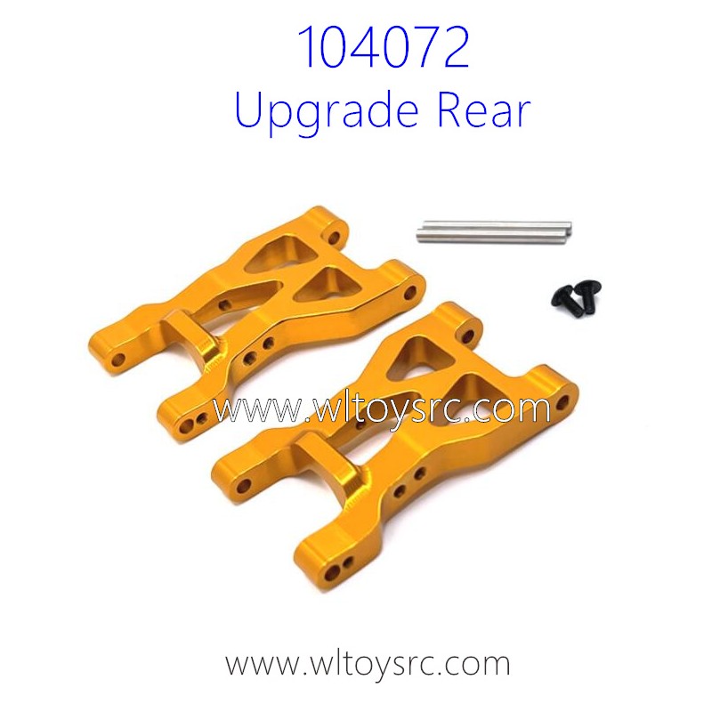 WLTOYS 104072 Drift RC Car Upgrade Parts Rear Swing Arm Gold