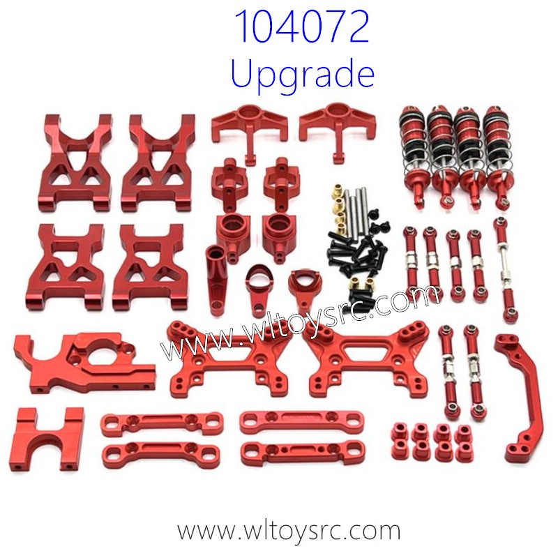 WLTOYS 104072 Drift RC Car Upgrade Parts