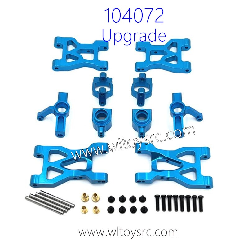 WLTOYS 104072 1/10 RC Car Upgrade Parts Metal Kit