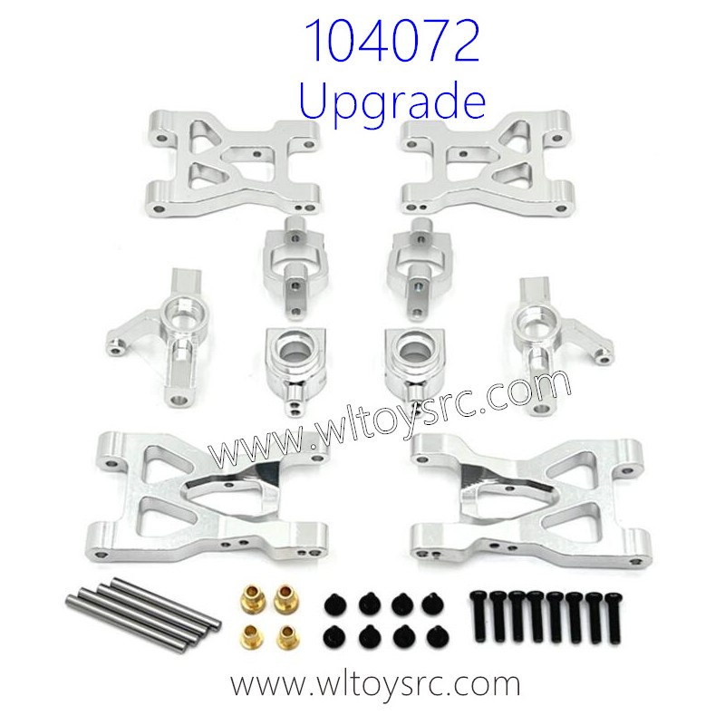 WLTOYS 104072 RC Car Upgrade Parts Metal Kit