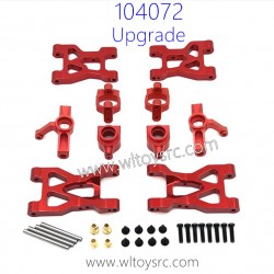 WLTOYS 104072 1/10 RC Car Upgrade Parts Red