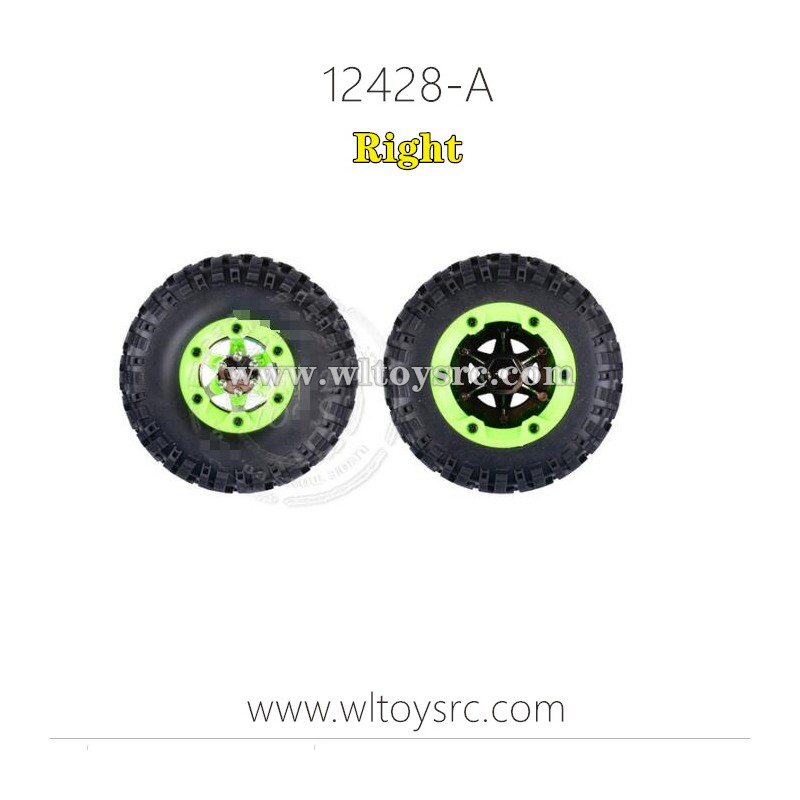 WLTOYS 12428-A Parts, Rihgt Wheels