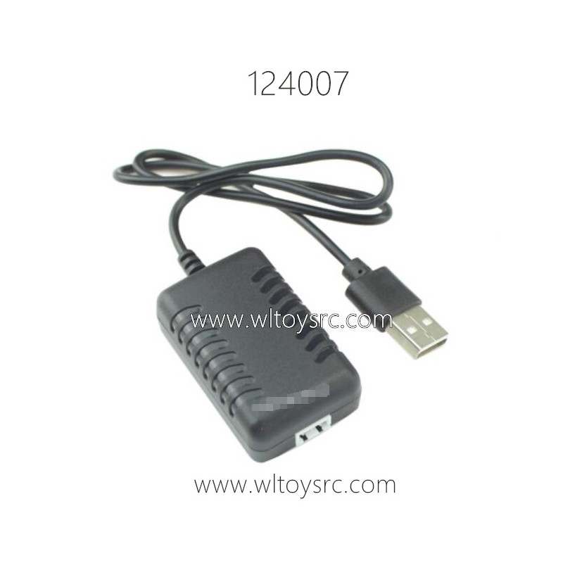 WLTOYS 124007 Parts 7.4V 2000mAh USB Charger 1374