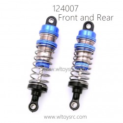 WLTOYS 124007 RC Car Parts Front and Rear Shock Absorbers 2016 2019
