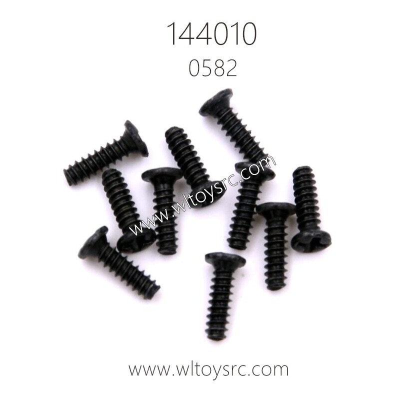 WLTOYS 144010 RC Car Parts 0582 Screws