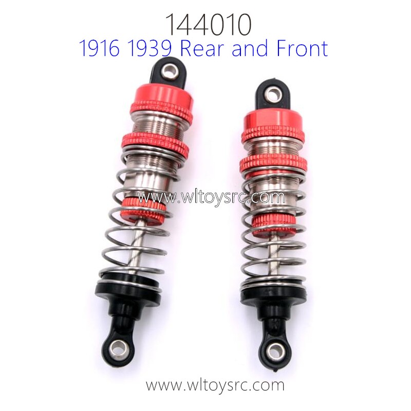 WLTOYS 144010 RC Buggy Parts 1916 1939 Rear and Front Shock