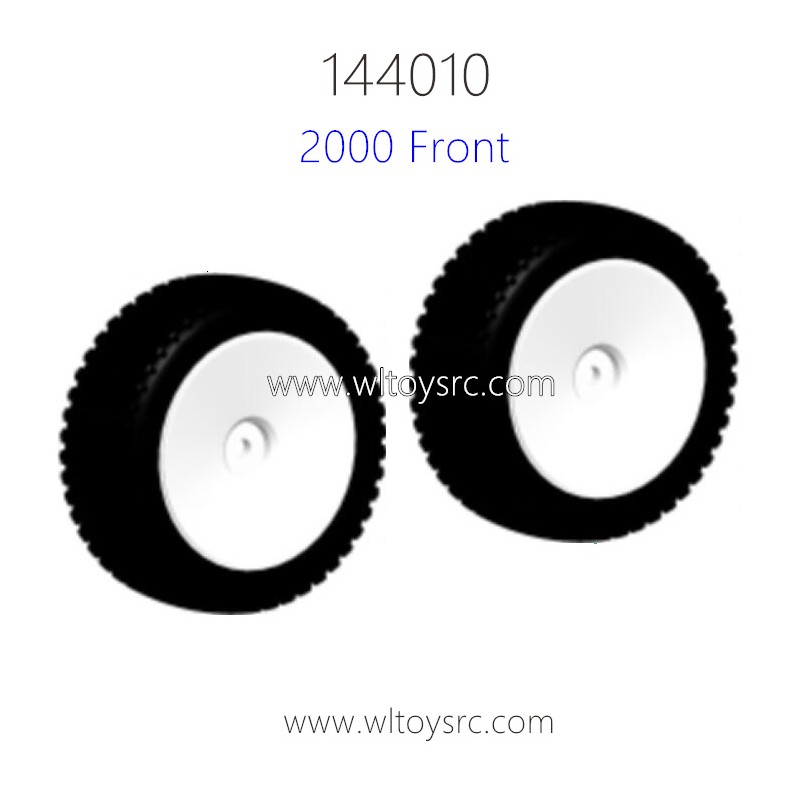 WLTOYS 144010 1/14 RC Buggy Parts 2000 Front Wheels