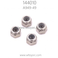 WLTOYS 144010 1/14 RC Buggy Parts A949-49 M3 Nuts