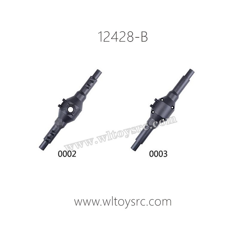 WLTOYS 12428-B Parts, Rear Axle Shell