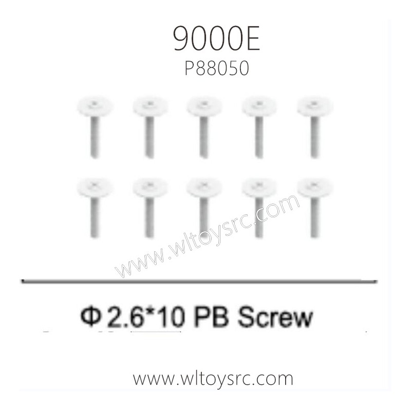 ENOZE 9000E RC Truck Parts 2.6X10PB Screw P88050