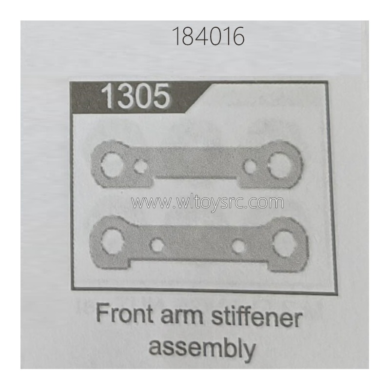 WLTOYS 184016 Racing Car Parts 1305 Front Arm Stiffener Assembly