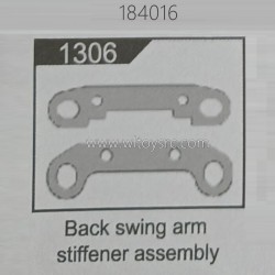 WLTOYS 184016 Racing Car Parts 1306 Back Swing Arm Stifferner Assembly