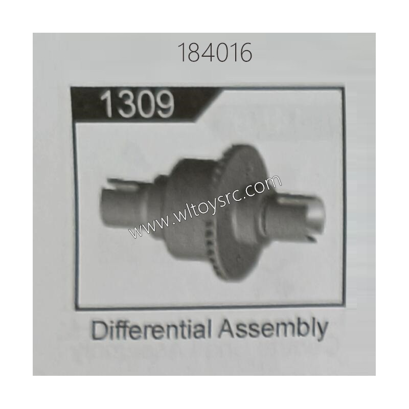 WLTOYS 184016 Differential Gear Assembly 1309