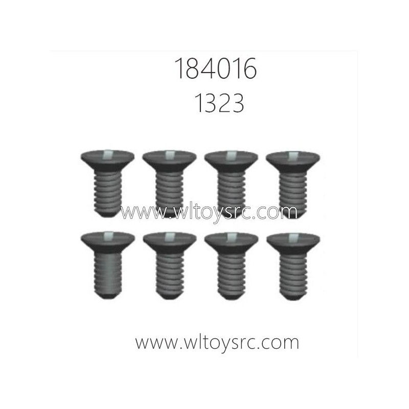 WLTOYS 184016 Parts 1323 Cross countersunk head tapping screw