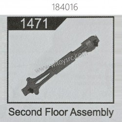 WLTOYS 184016 RC Car Parts 1471 Second Floor Assembly