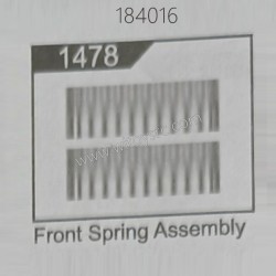 WLTOYS 184016 RC Car Parts 1478 1479 Front Rear Spring