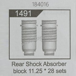WLTOYS 184016 RC Car Parts Rear Shock Absorber Block