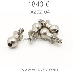 WLTOYS 184016 1/18 RC Car Parts A202-04 Ball head screw