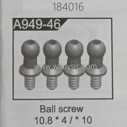 WLTOYS 184016 1/18 RC Car Parts A949-46 Ball Screw