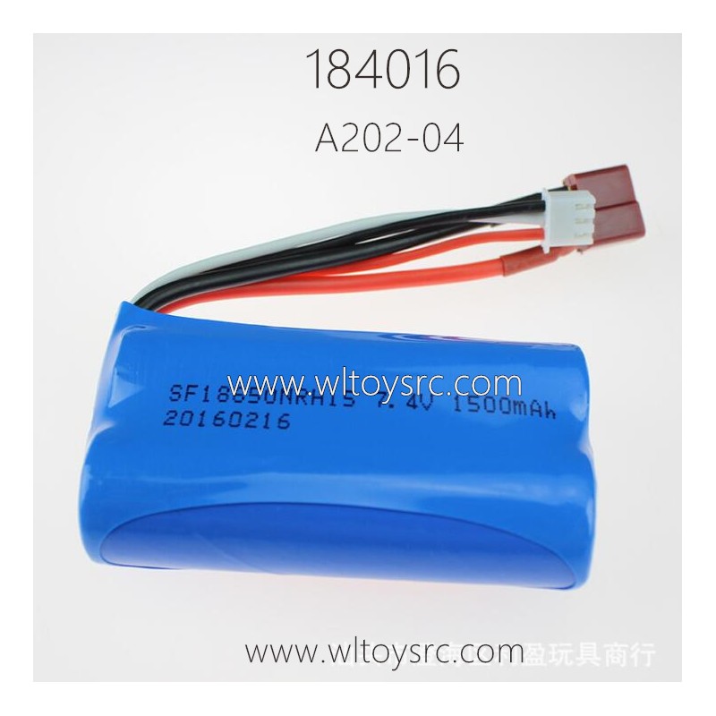 WLTOYS 184016 1/18 RC Car Parts A959-B-23 7.4V Battery