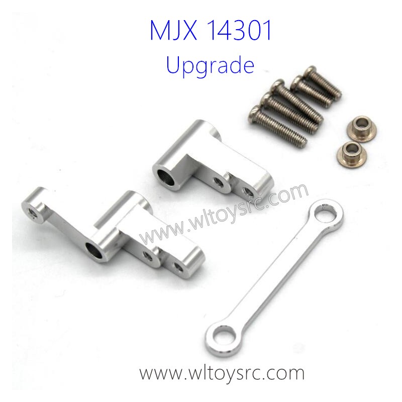 MJX HYPER Go 14301 Upgrade Parts Steering Kit Silver