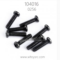 WLTOYS 104016 Parts 0256 Round Head Screws 3X12PM