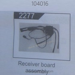 WLTOYS 104016 RC Truck Parts 2277 Receiver Board