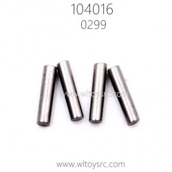 WLTOYS 104016 RC Truck Parts 0299 Metal Pins 2X9