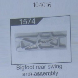 WLTOYS 104016 Parts 1574 Rear Swing Arm