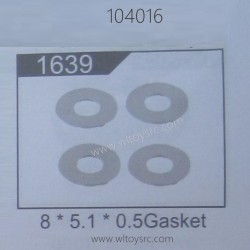 WLTOYS 104016 Parts 1639 Gasket 8X5.1