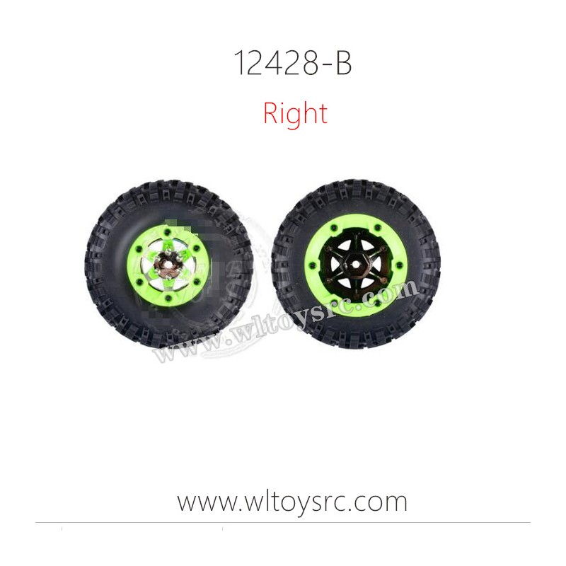 WLTOYS 12428-B Parts, Rihgt Wheels