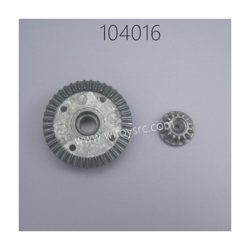 WLTOYS 104016 RC Car Parts 2227 2228  Zinc Alloy Drive Bevel Gear
