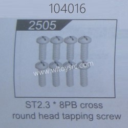 WLTOYS 104016 RC Car Parts 2498 Roof Light Panel