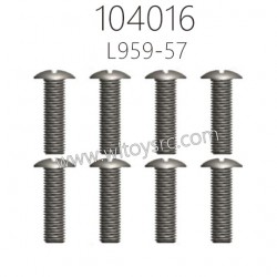 WLTOYS XKS 104016 Parts L959-57 Round head self-tapping screws 2.6X8PB