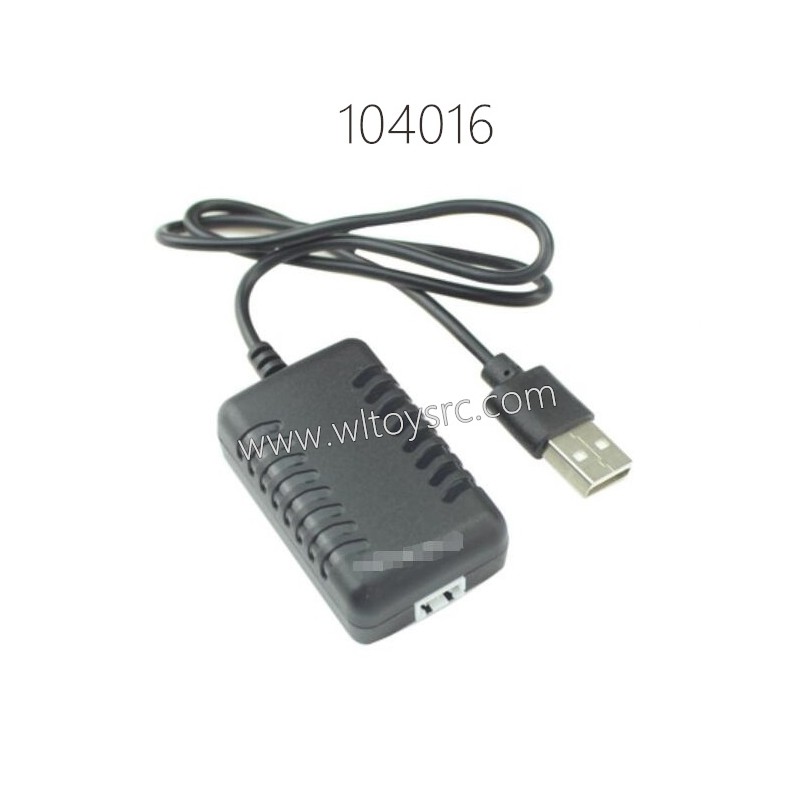 WLTOYS XKS 104016 Parts 7.4V 2000MaH USB Charger