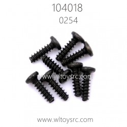 WLTOYS 104018 1/10 RC Car Parts 0254 ST 3X10PB Phillips head screw