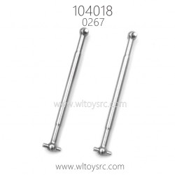 WLTOYS 104018 1/10 RC Car Parts 0267 Bone Dog Shaft