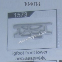 WLTOYS 104018 RC Car Parts 1573 Front Lower Arm