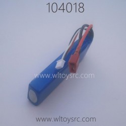 WLTOYS 104018 RC Car Parts 1652 Battery 7.4V 2200mAh