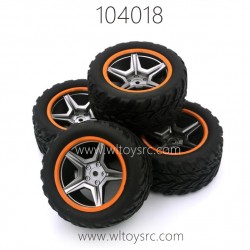 WLTOYS 104018 1/10 RC Truck Parts Tire Assembly