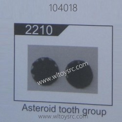 WLTOYS 104018 1/10 RC Truck Parts 2210 Asteroid Tooth Group