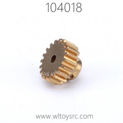 WLTOYS 104018 1/10 RC Truck Parts 2229 19T Motor Gear