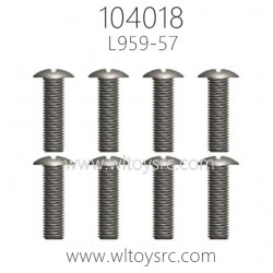 WLTOYS 104018 Parts L959-57 Round head self-tapping screws 2.6X8PB