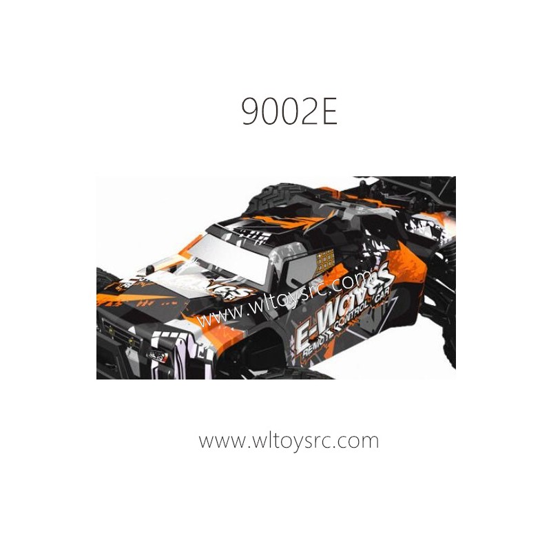ENOZE 9002E E-WAVES RC Truck Parts Car Body Shell
