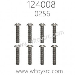 WLTOYS 124008 1/12 RC Buggy Parts 0256 Screw 3X12PM