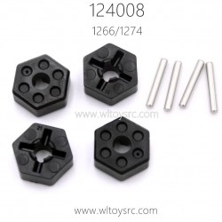 WLTOYS 124008 RC Car Parts 1266 Hex Nut with Pins