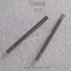 WLTOYS 124008 RC Car Parts 1278 Suspension axis