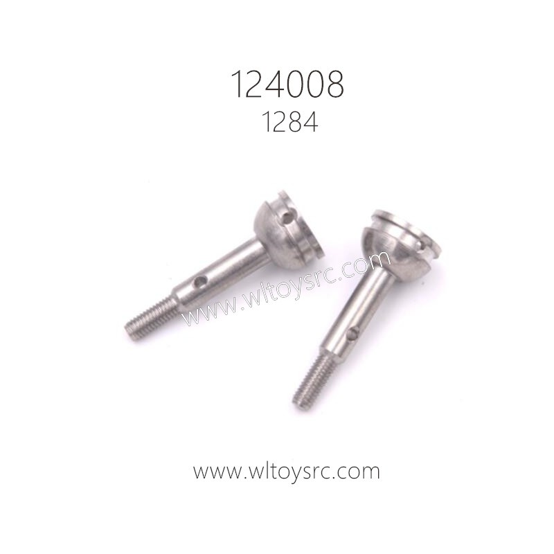 WLTOYS 124008 RC Car Parts 1284 Front Wheel Axle
