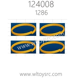 WLTOYS 124008 RC Car Parts 1286 Universal Cup Spring Assembly